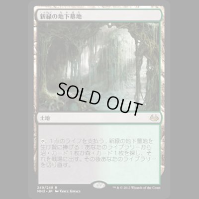 画像1: [FOIL] 新緑の地下墓地/Verdant Catacombs [MM3]