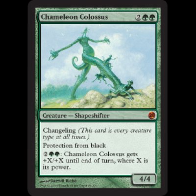 画像1: [FOIL] カメレオンの巨像/Chameleon Colossus [V13]