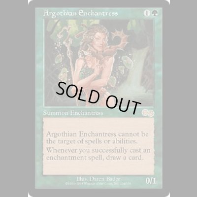 画像1: アルゴスの女魔術師/Argothian Enchantress [USG]