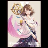 [SALE] エンスカイ(ENSKY) 『マジック:ザ・ギャザリング――FINAL FANTASY』 プレイヤーズカードスリーブ 「キャラクター」ボーダーレス版 《大召喚士、ユウナ》　80枚入り
