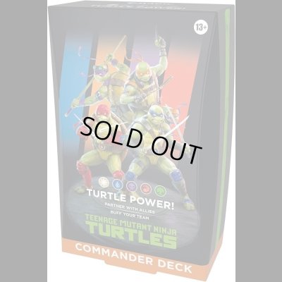 画像2: [予約] マジック：ザ・ギャザリング | ミュータント タートルズ  統率者デッキ 「タートル・パワー！」