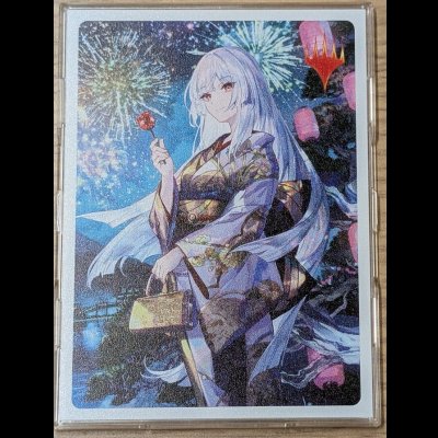 画像3: [実物写真付き][FOIL] 永遠の放浪者/The Eternal Wanderer（コマンダープロテクター付） [キャンペーンプロモ]