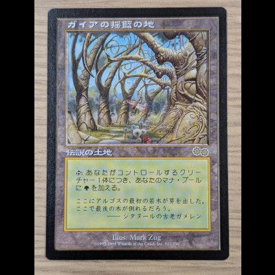 画像2: [実物写真付き] ガイアの揺籃の地/Gaea's Cradle [USG]
