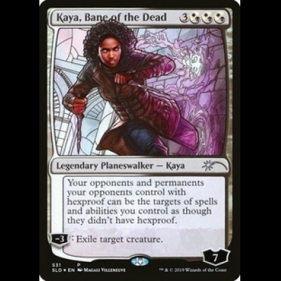 画像1: [FOIL] 死者の災厄、ケイヤ/Kaya, Bane of the Dead [531] [SLD]