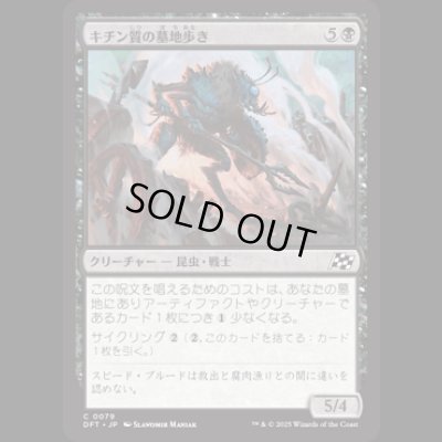 画像1: キチン質の墓地歩き/Chitin Gravestalker [DFT]