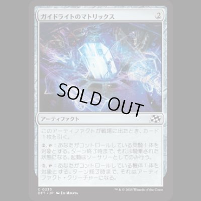 画像1: ガイドライトのマトリックス/Guidelight Matrix [DFT]