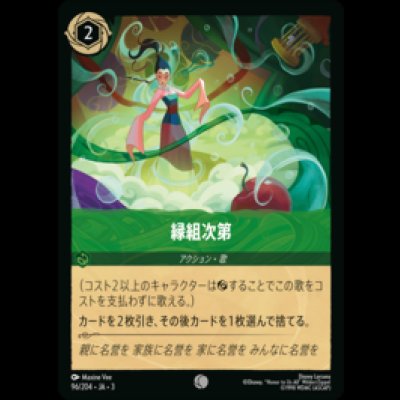 画像1: 緑組次第 [03]