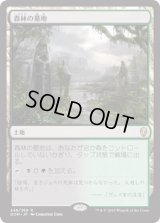 [FOIL] 森林の墓地/Woodland Cemetery [DOM]