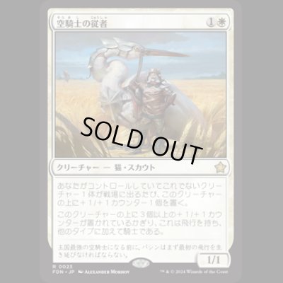 画像1: 空騎士の従者/Skyknight Squire [FDN]