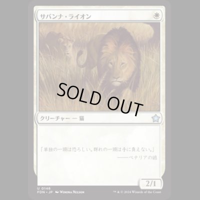 画像1: サバンナ・ライオン/Savannah Lions [FDN]