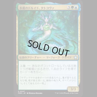 画像1: 水底のドルイド、タトヨヴァ/Tatyova, Benthic Druid [FDN]
