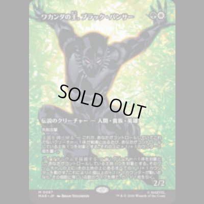 画像1: ワカンダの王、ブラック・パンサー/Black Panther, Wakandan King [MAR]