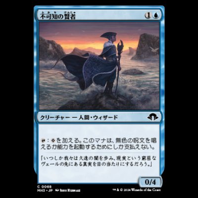 画像1: 不可知の賢者/Sage of the Unknowable [MH3]