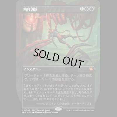 画像1: [ボーダーレス] 四肢切断/Dismember [MH3SPG]