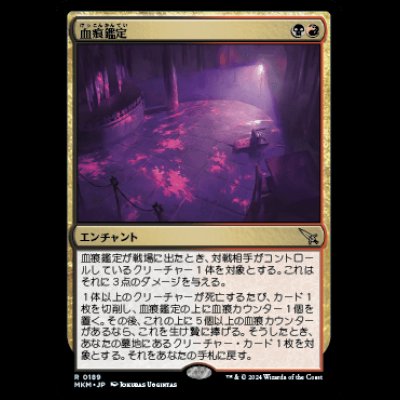 画像1: 血痕鑑定/Blood Spatter Analysis [MKM]