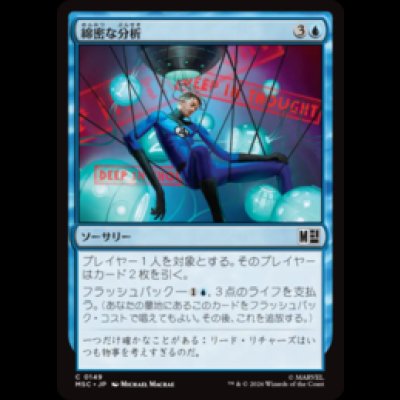 画像1: 綿密な分析/Deep Analysis [MSC]