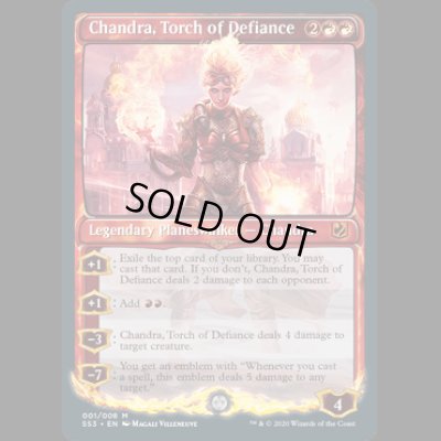 画像1: [FOIL] 反逆の先導者、チャンドラ/Chandra, Torch of Defiance [SS3]