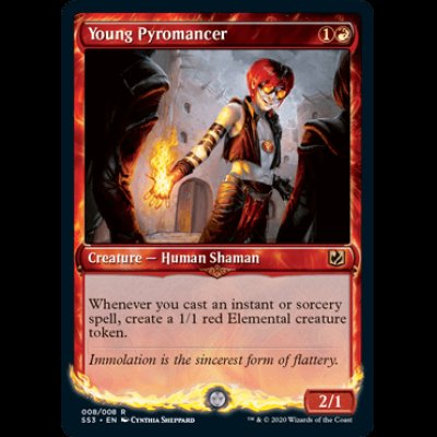 画像1: 若き紅蓮術士/Young Pyromancer [SS3]