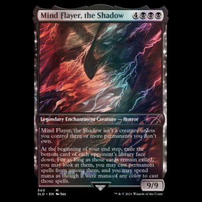 画像1: [FOIL] Mind Flayer, the Shadow (340) [SLD]