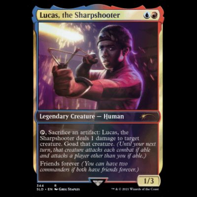 画像1: [FOIL] Lucas, the Sharpshooter (344) [SLD]