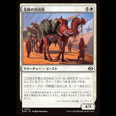 画像1: 塩路の荷役獣/Salt Road Packbeast [TDM]