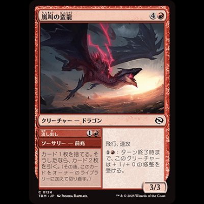 画像1: 嵐叫の蛮龍/Stormshriek Feral [TDM]
