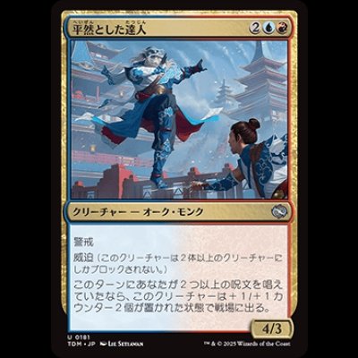 画像1: 平然とした達人/Effortless Master [TDM]