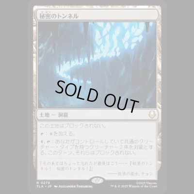 画像1: 秘密のトンネル/Secret Tunnel [TLA]