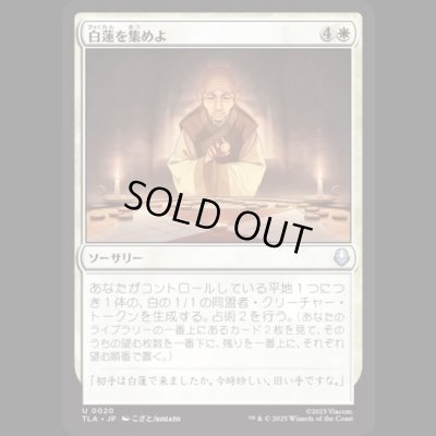 画像1: 白蓮を集めよ/Gather the White Lotus [TLA]