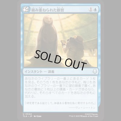 画像1: 積み重ねられた叡智/Accumulate Wisdom [TLA]