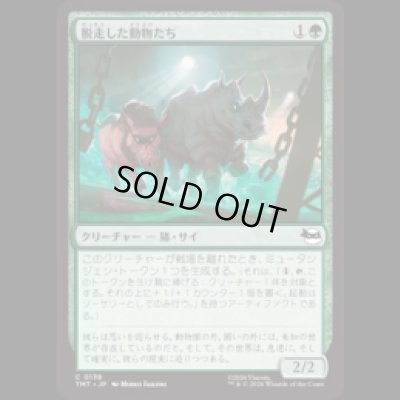 画像1: 脱走した動物たち/Zoo Escapees [TMT]