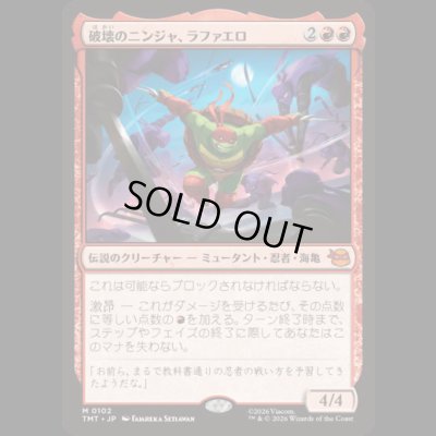 画像1: 破壊のニンジャ、ラファエロ/Raphael, Ninja Destroyer [TMT]