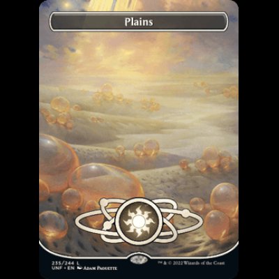 画像1: [FOIL] 平地/Plains (235) [UNF]