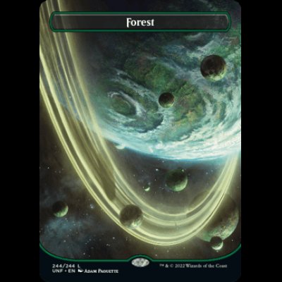 画像1: [FOIL] 森/Forest (244) [UNF]