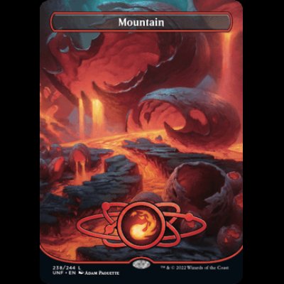 画像1: [FOIL] 山/Mountain (238) [UNF]