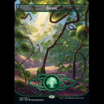 画像1: [FOIL] 森/Forest (239) [UNF]