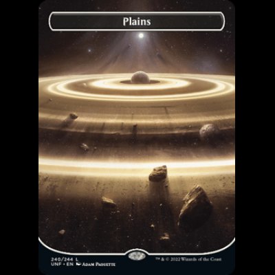 画像1: [FOIL] 平地/Plains (240) [UNF]