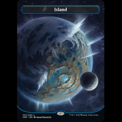 画像1: [FOIL] 島/Island (241) [UNF]