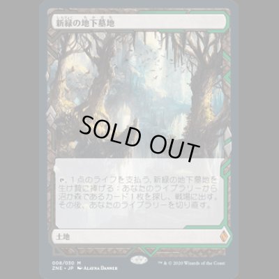 画像1: [FOIL] 新緑の地下墓地/Verdant Catacombs [ZNE]