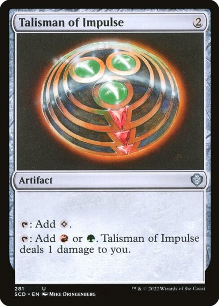 画像1: 衝動のタリスマン/Talisman of Impulse [SCD] (1)