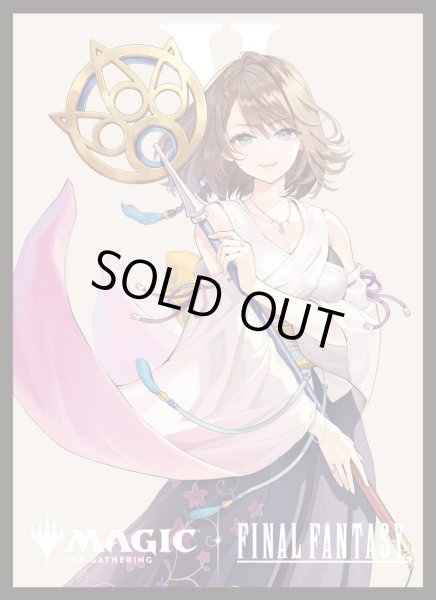 画像1: [SALE] エンスカイ(ENSKY) 『マジック:ザ・ギャザリング――FINAL FANTASY』 プレイヤーズカードスリーブ 「キャラクター」ボーダーレス版 《大召喚士、ユウナ》　80枚入り (1)