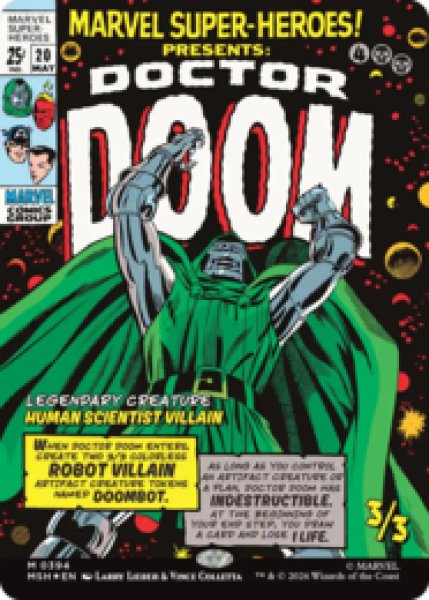 画像1: [FOIL] [クラシック・コミック]ドクター・ドゥーム/Doctor Doom[MSH] (1)