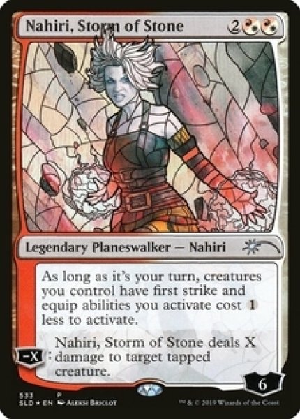 画像1: [FOIL] 石の嵐、ナヒリ/Nahiri, Storm of Stone [533]  [SLD] (1)