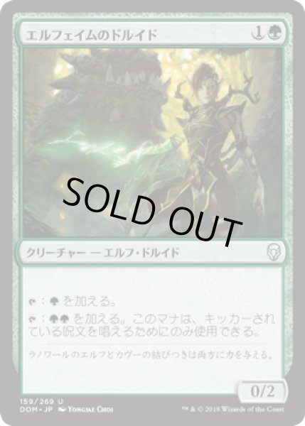 画像1: エルフェイムのドルイド/Elfhame Druid [DOM] (1)