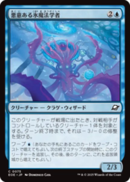 画像1: 悪意ある氷魔法学者/Sinister Cryologist [EOE] (1)