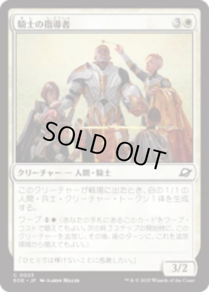 画像1: 騎士の指導者/Knight Luminary [EOE] (1)