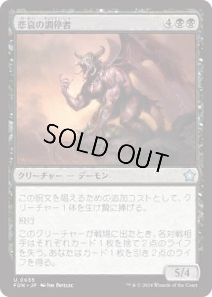 画像1: 悲哀の調停者/Arbiter of Woe [FDN] (1)