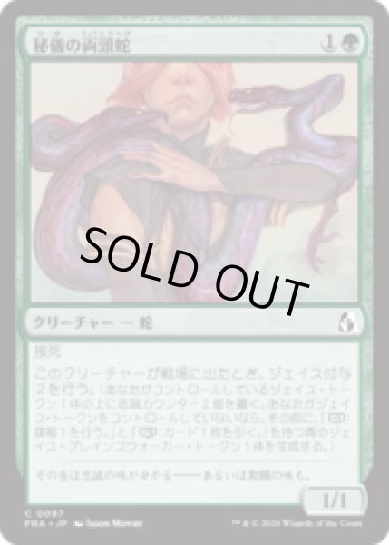 画像1: 秘儀の両頭蛇/Arcane Amphisbaena [FRA] (1)