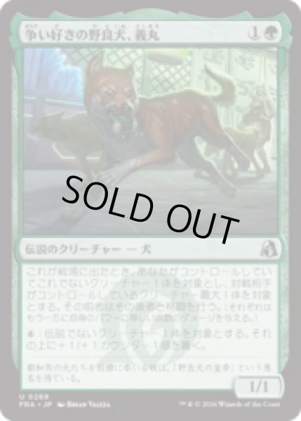 画像1: 争い好きの野良犬、義丸/Yoshimaru, Scrappy Stray  [FRA] (1)
