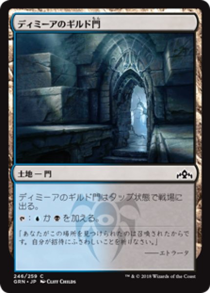 画像1: ディミーアのギルド門/Dimir Guildgate (246) [GRN] (1)